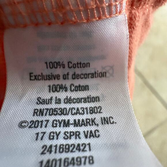 Gymboree Boys Tee Sz 4T Teal Jeep Let's Go Tracks Peach Shirt Ringer - Picture 4 of 5